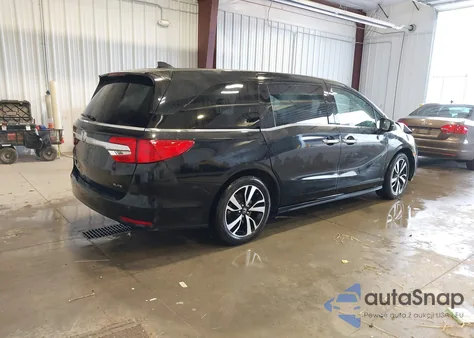 2018 Honda Odyssey Elite from USA, damaged, VIN 5FNRL6H98JB004045